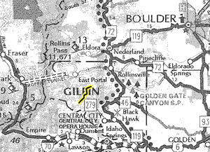Oregon Hill map - area