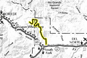 Alder map - area
