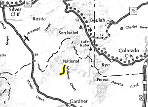 FR416 map - area
