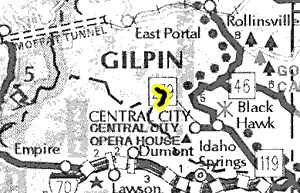 Freeman Gulch map - area