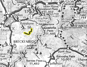 Garibaldi Gulch map - area