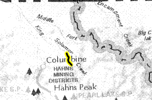King Solomon map - area