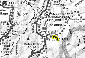 Little Giant Basin map - area