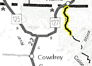 Medicine Bow map - area