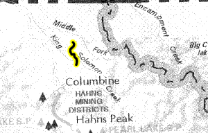 Mexican Park map - area