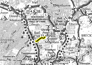 Resolution Creek map - area