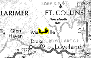 Spruce Mountain map - area