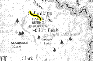 Twin Mountain map - area