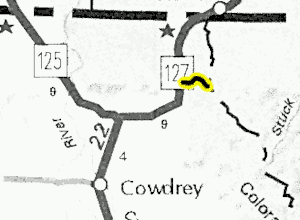 Village Belle map - area