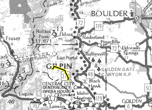 Yankee Hill map - area